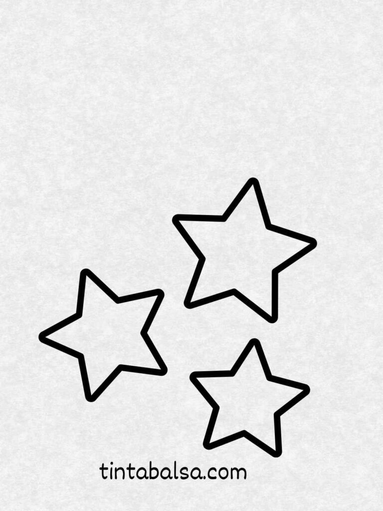 Ilustración de estrellas brillando en un cielo despejado