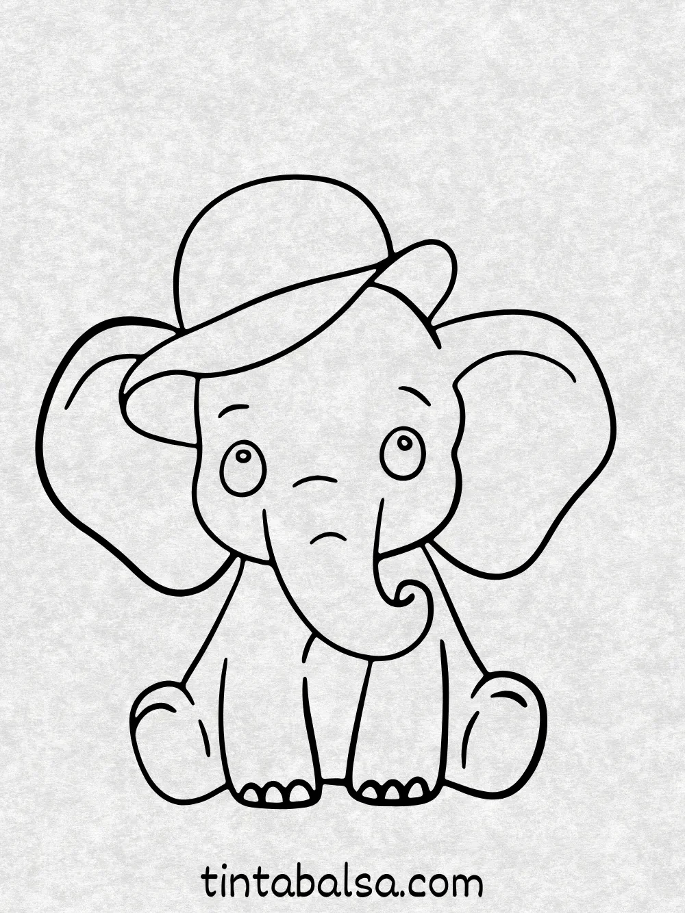 Un elefante alegre deslizándose por un arcoíris de colores brillantes.