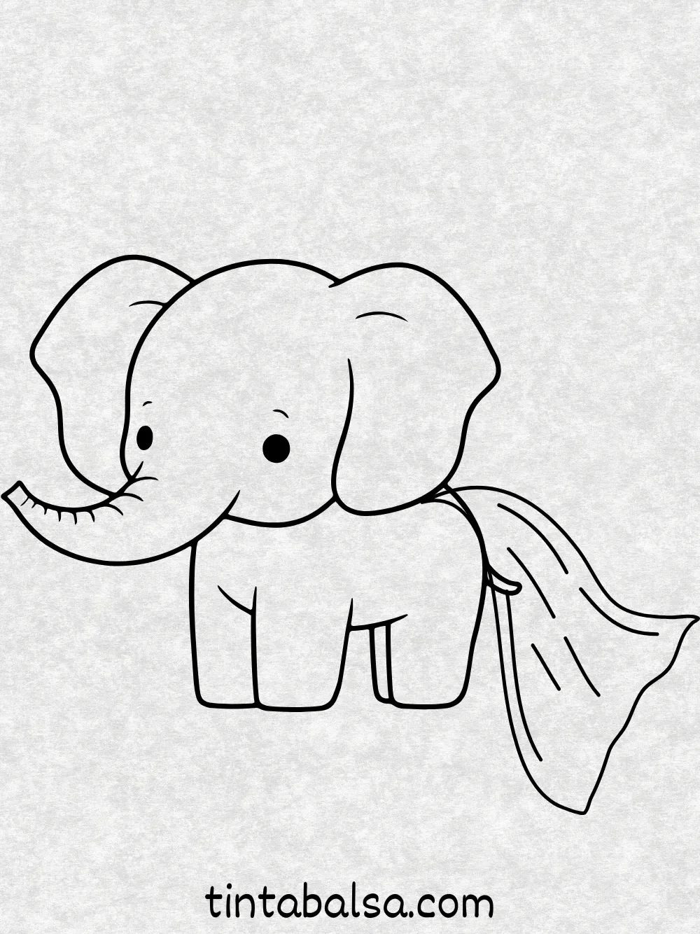 Elefante Superhéroe – Un elefante disfrazado de superhéroe con una capa ondeando al viento y una pose heroica.