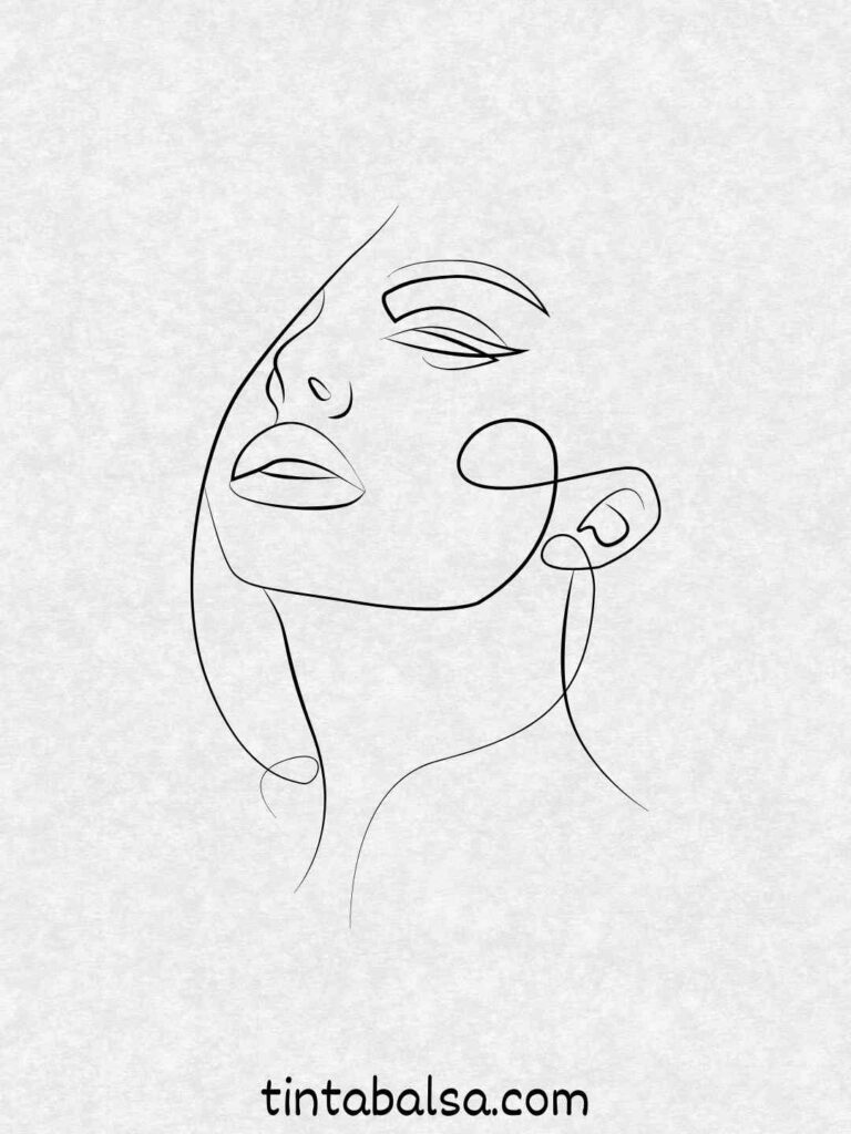 Un retrato de una persona famosa Dibuja a un personaje público en tu estilo artístico.