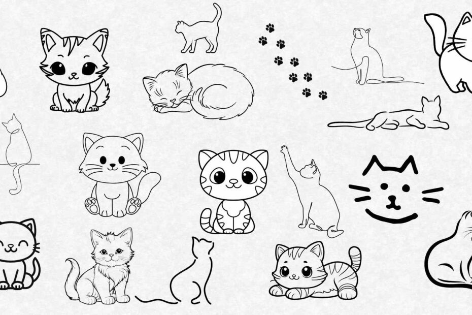 Dibujos de Gatos