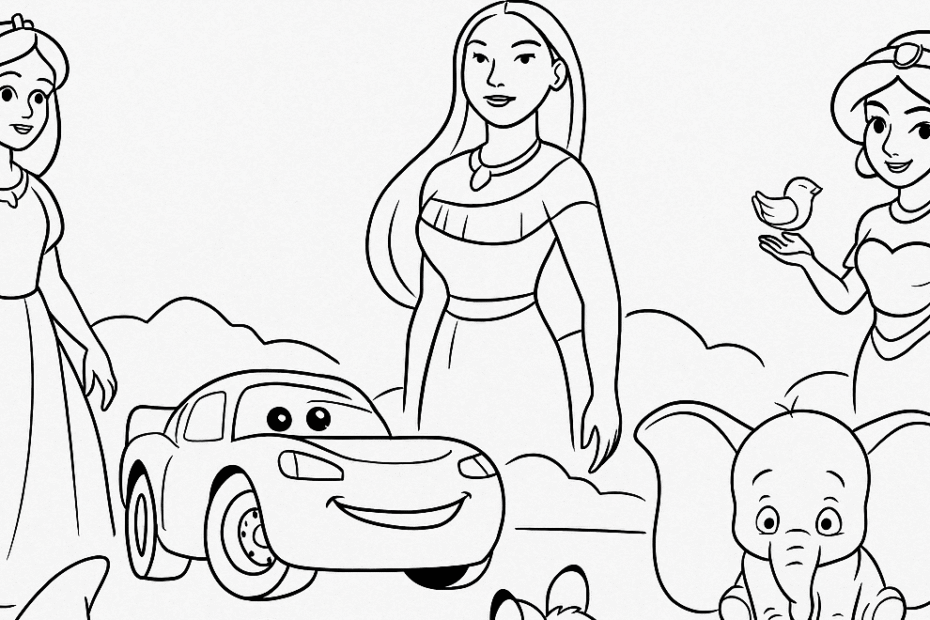 Dibujo de Disney: Crea tus Personajes Favoritos