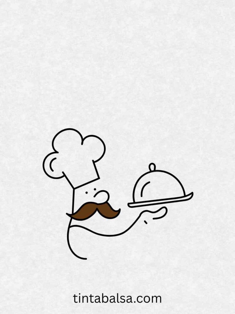 Papá Chef
Ilustración de papá cocinando como chef con delantal y gorro de cocina
