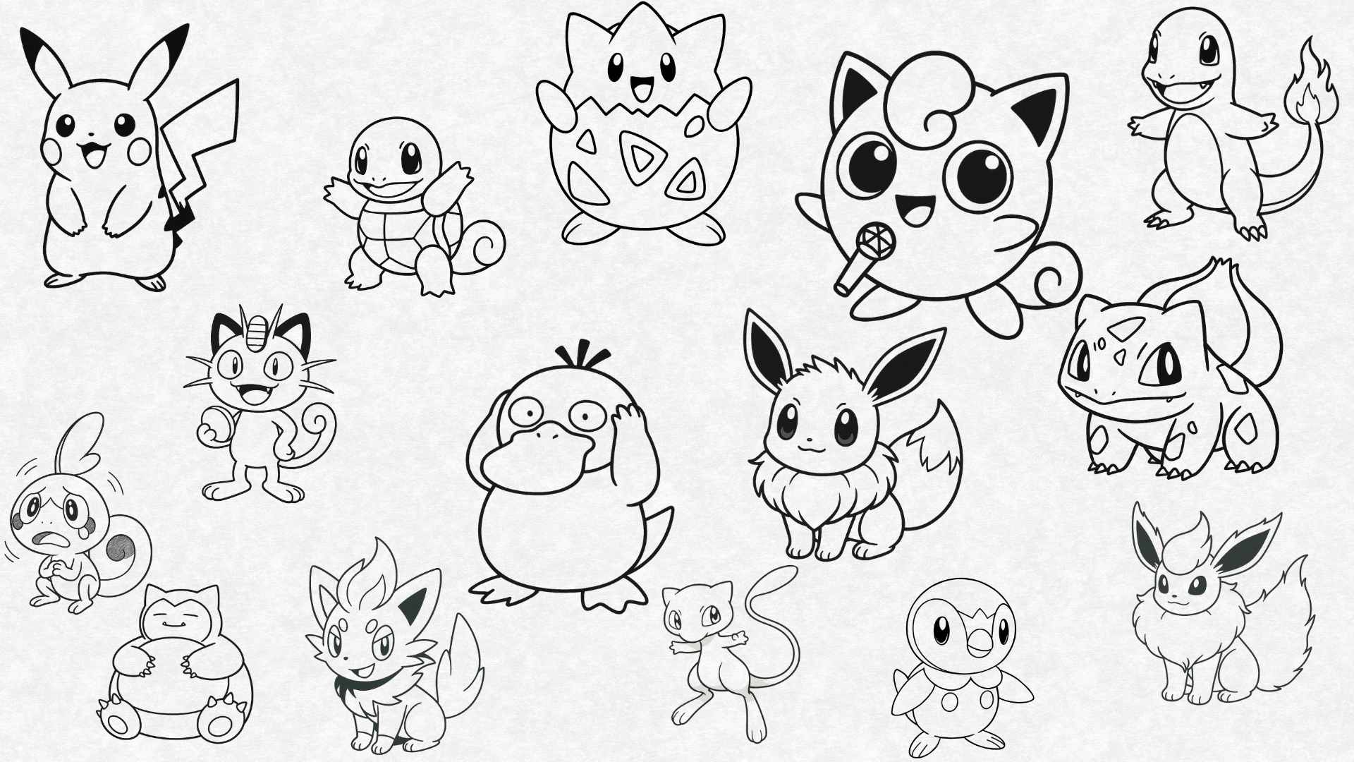 Dibujos Pokémon Fáciles Paso a Paso